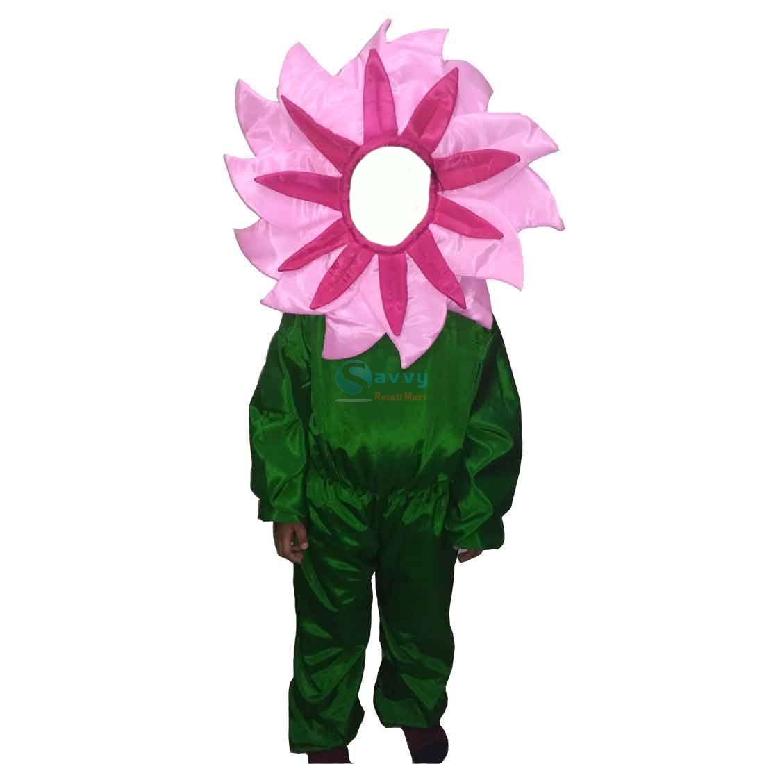 Red Flower Costume,Rose Costume,Nature Costume For School Annual  function/Theme Party/Competition/Stage Shows/Birthday Party Dress