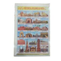 Sticker Chart - Historic Buildings of India