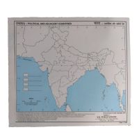 India Map - Political & Adjacent Countries