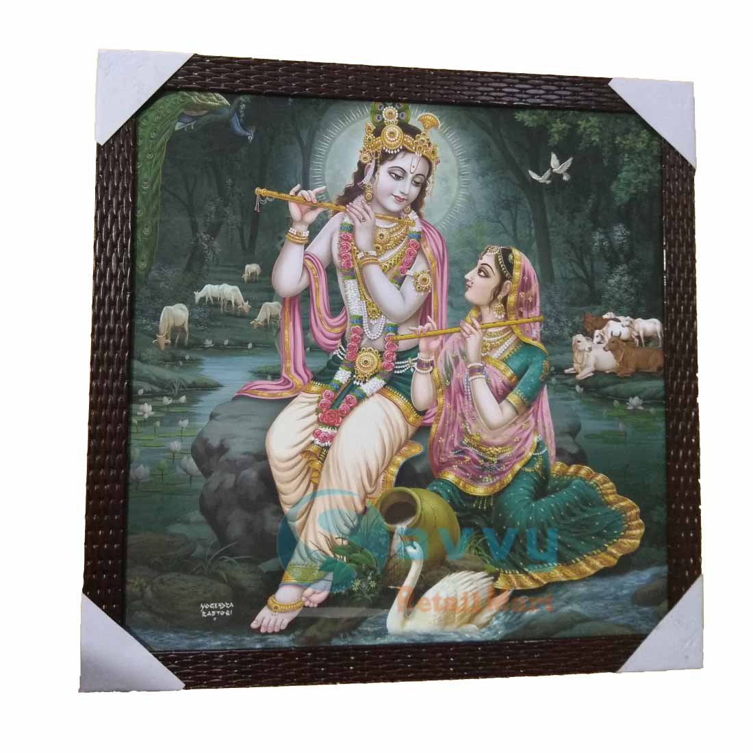 Radha Krishna Photo Frame SRG5852B