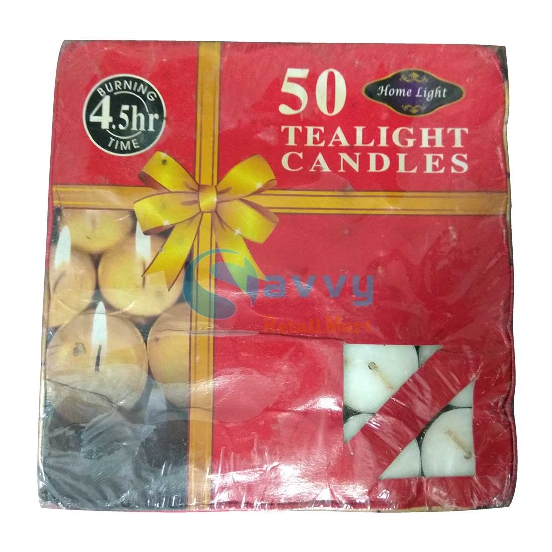 Savvy Tea Lights Candle 50 Candles SRD5895