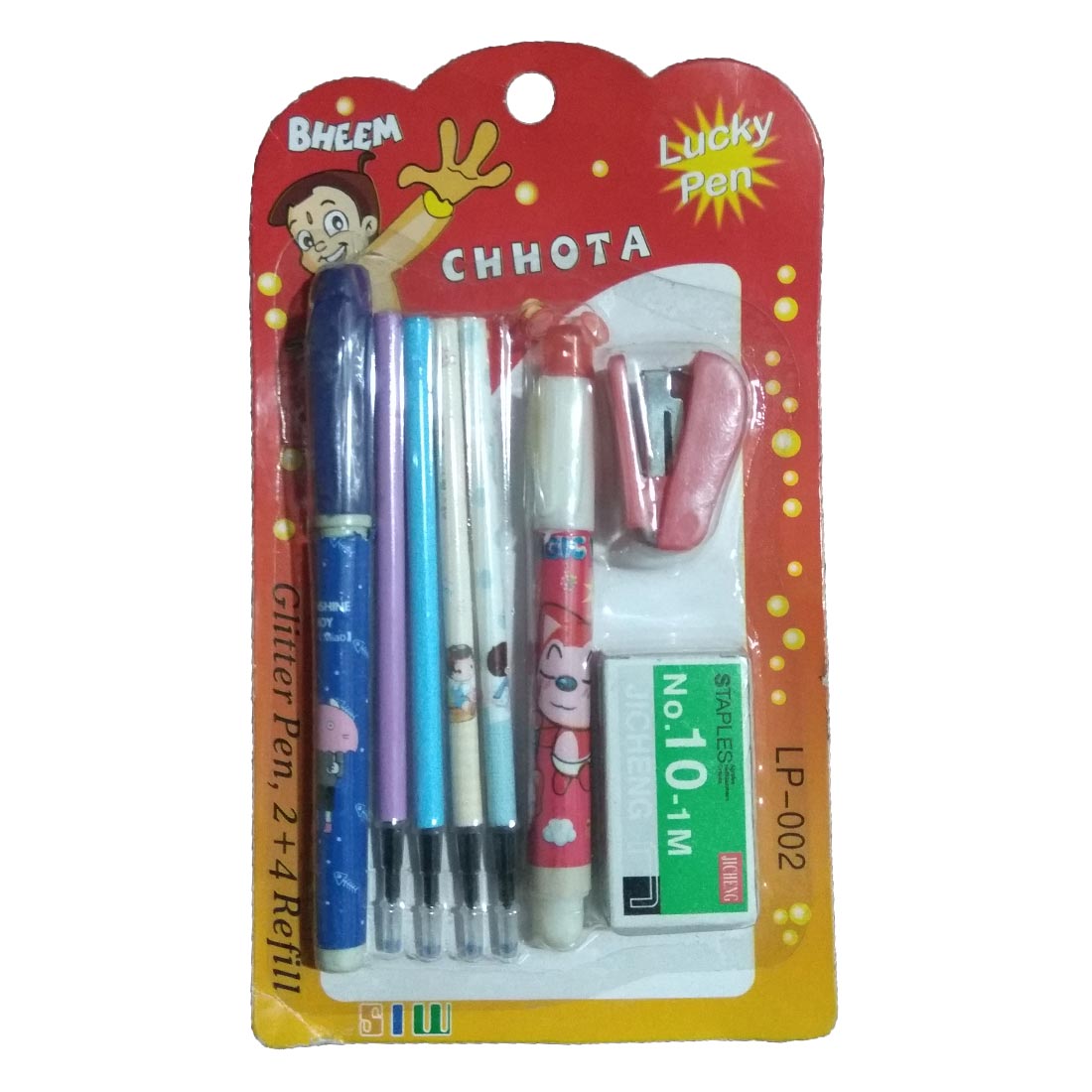 Chhota Bheem Pen with stapler & Pin SRO6111