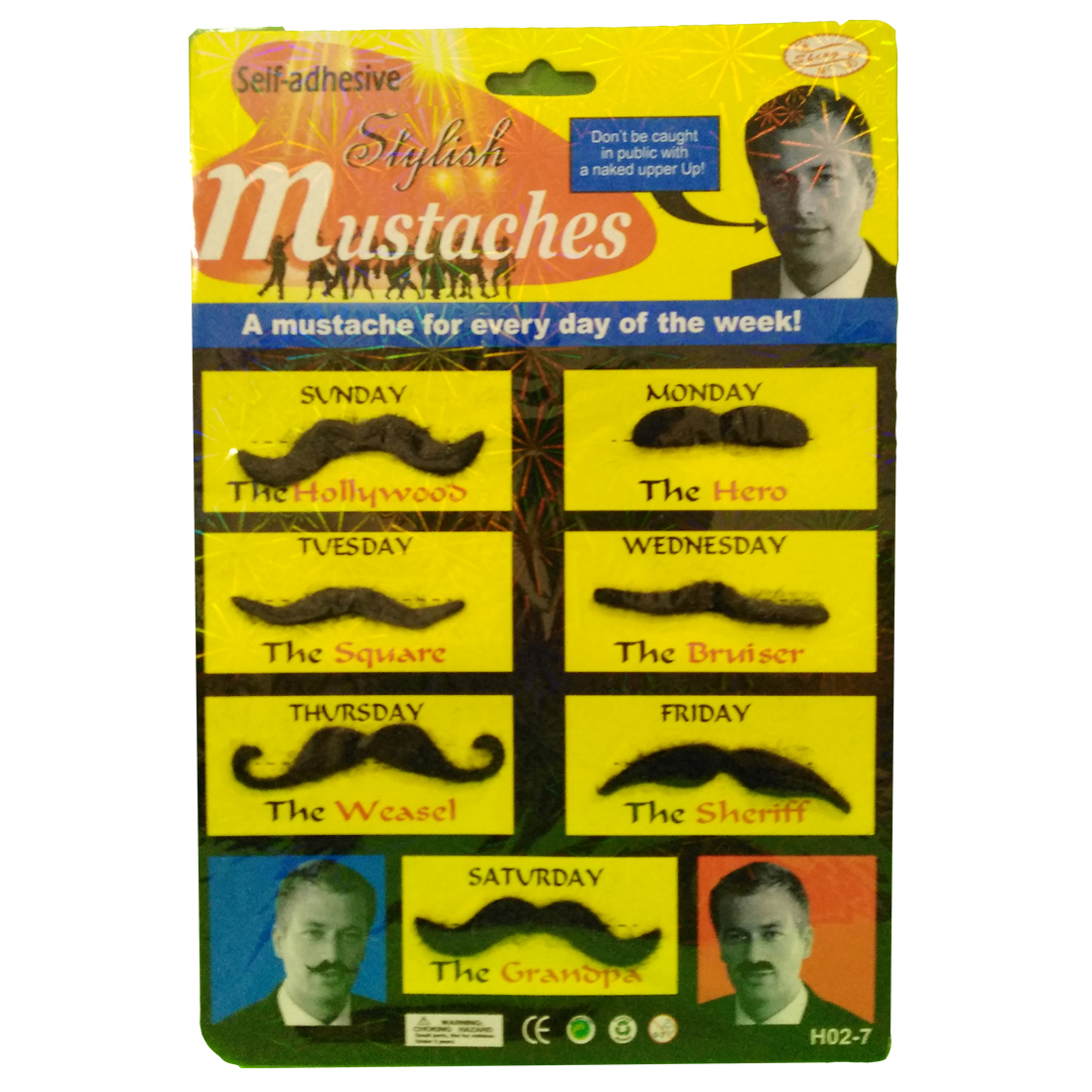 Savvy Fake Mustache Fake Beard for Adult / Children SRC6218