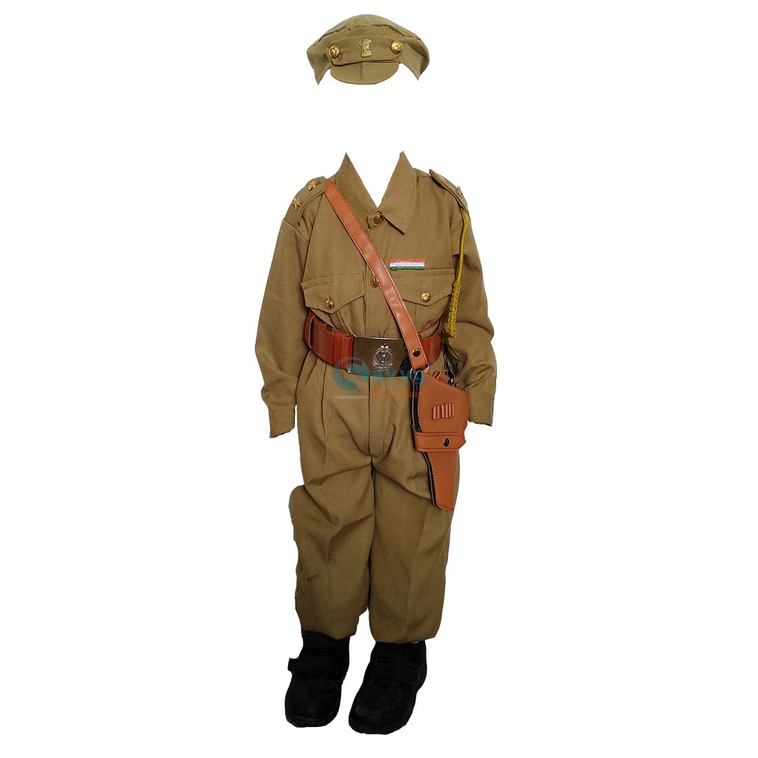 Fancy Dresses Subhas Chandra Bose Kids Costume SRC5645 - 5